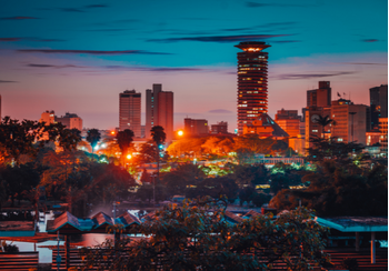 KICC Nairobi View